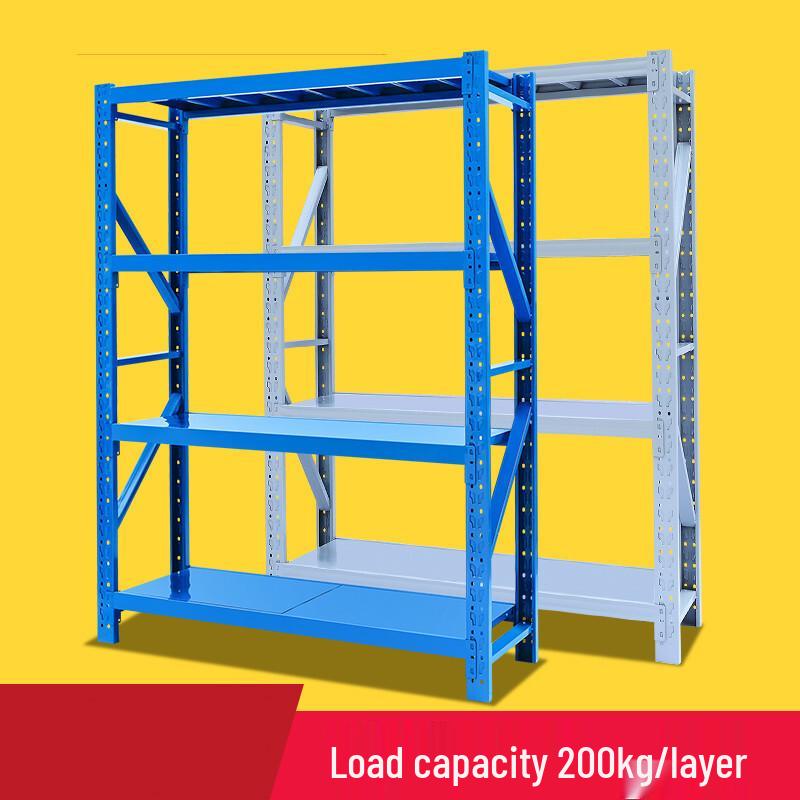 Light to Medium Duty Multi-Tier Warehouse Shelving for Clothing and Sundries Storage
