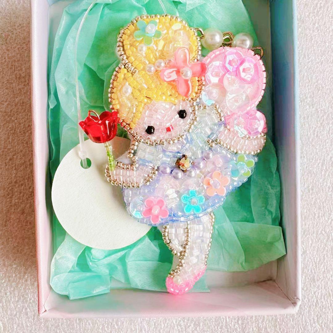 

[USED] hatomiuco Embroidery Artist Teddy Bear Handmade Plush Toy