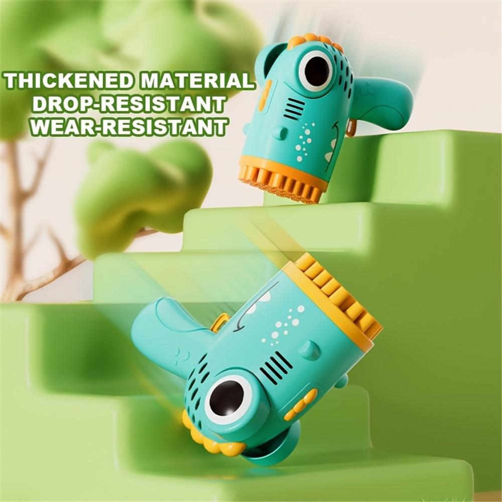 40 Holes Dinosaur Bubble Gun, Outdoor Bubble Machine Toys, Handheld Outdoor Bubble Gun Toys Seaside And Beach Accessories