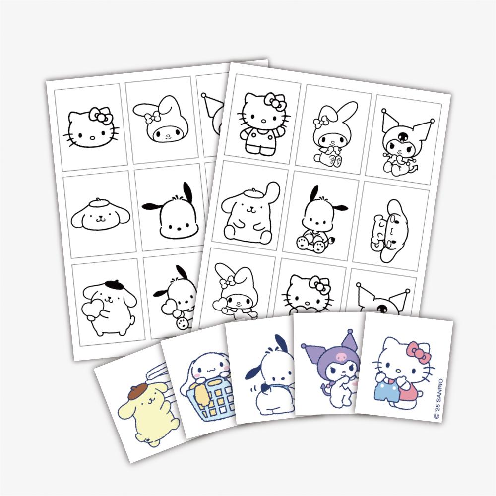Young Toys Sanrio Characters Bubble Bubble Sticker Laundry Play Set