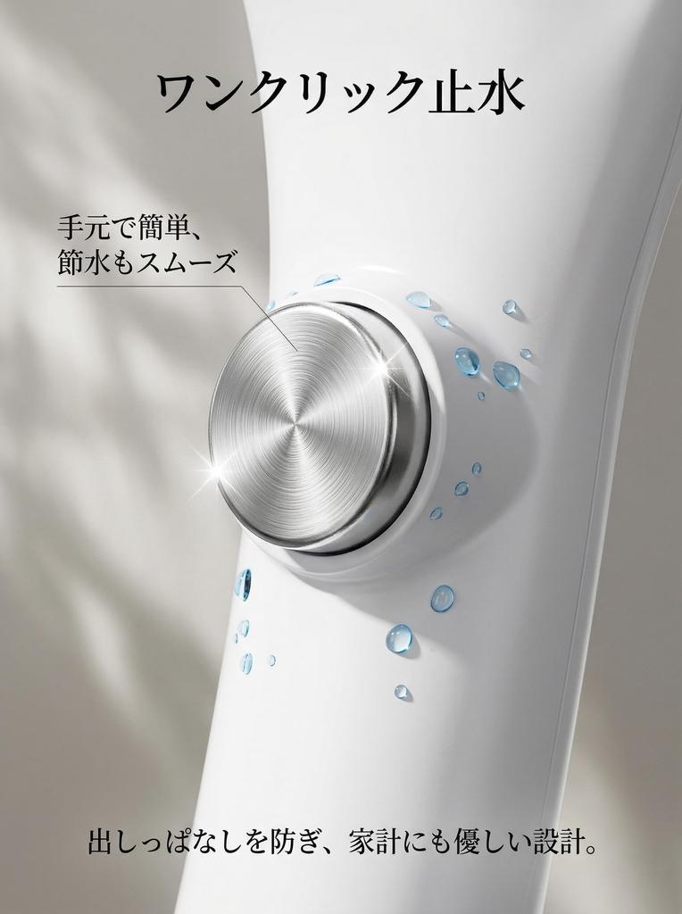 Shower Head with Micro-Nano Bubble Technology [Salon-Inspired, Professional Hairdresser-Supervised Model - Ultra-Fine Bubbles Penetrate Deep Into Skin