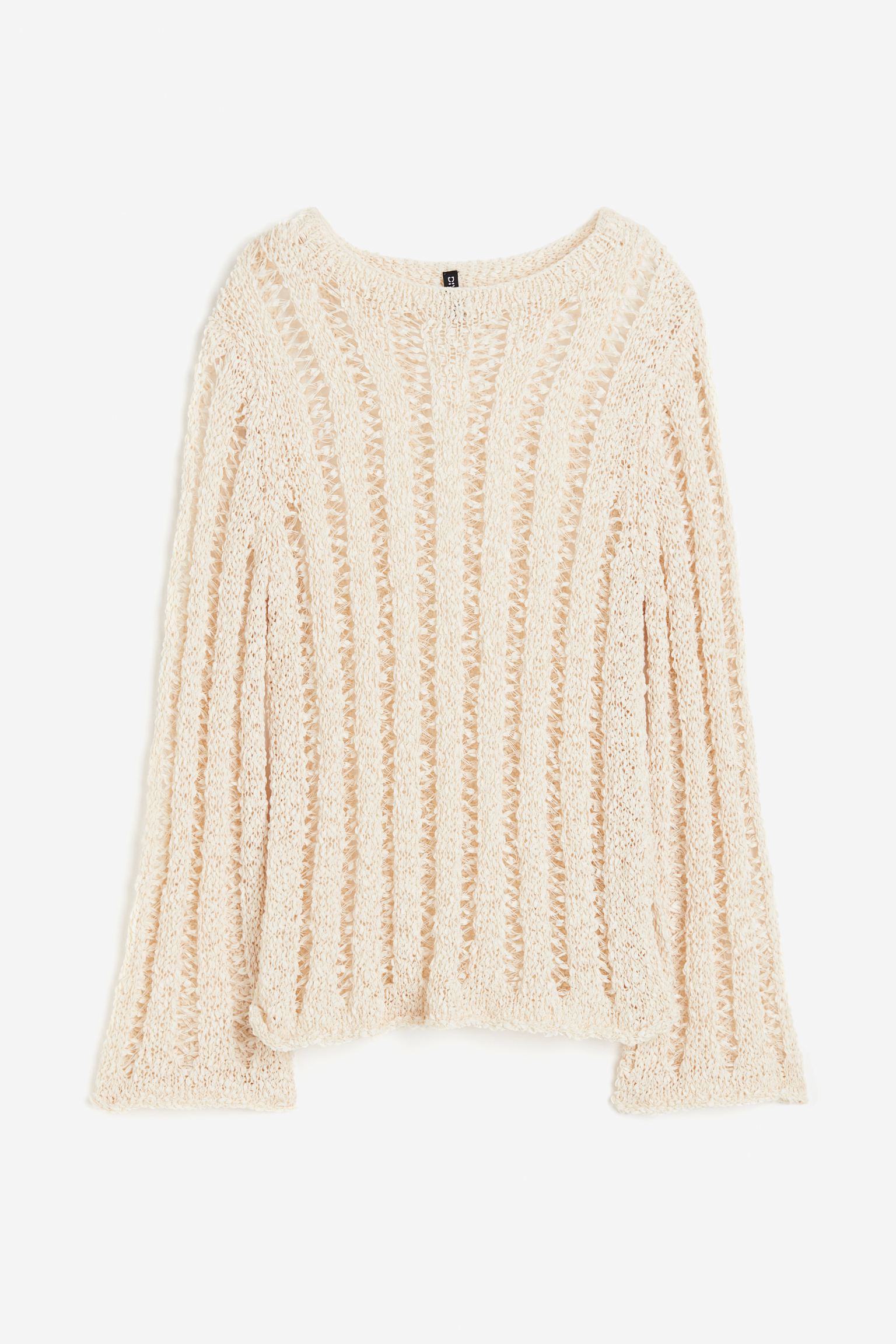 

Джемпер с узором «лесенка»