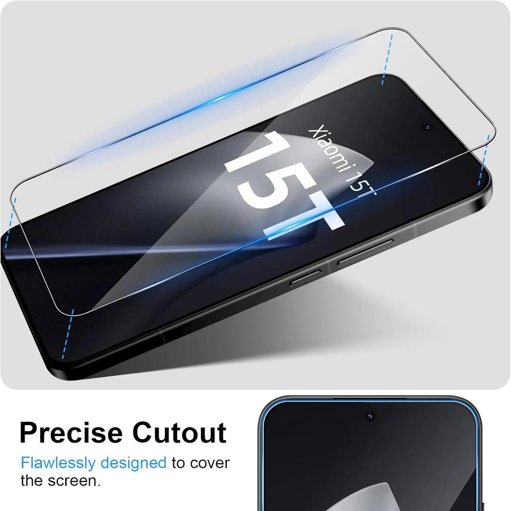 2 KS Pro Xiaomi 15T Tvrzené sklo Ochranná fólie na displej Skleněná fólie Xiaomi 15T Pro