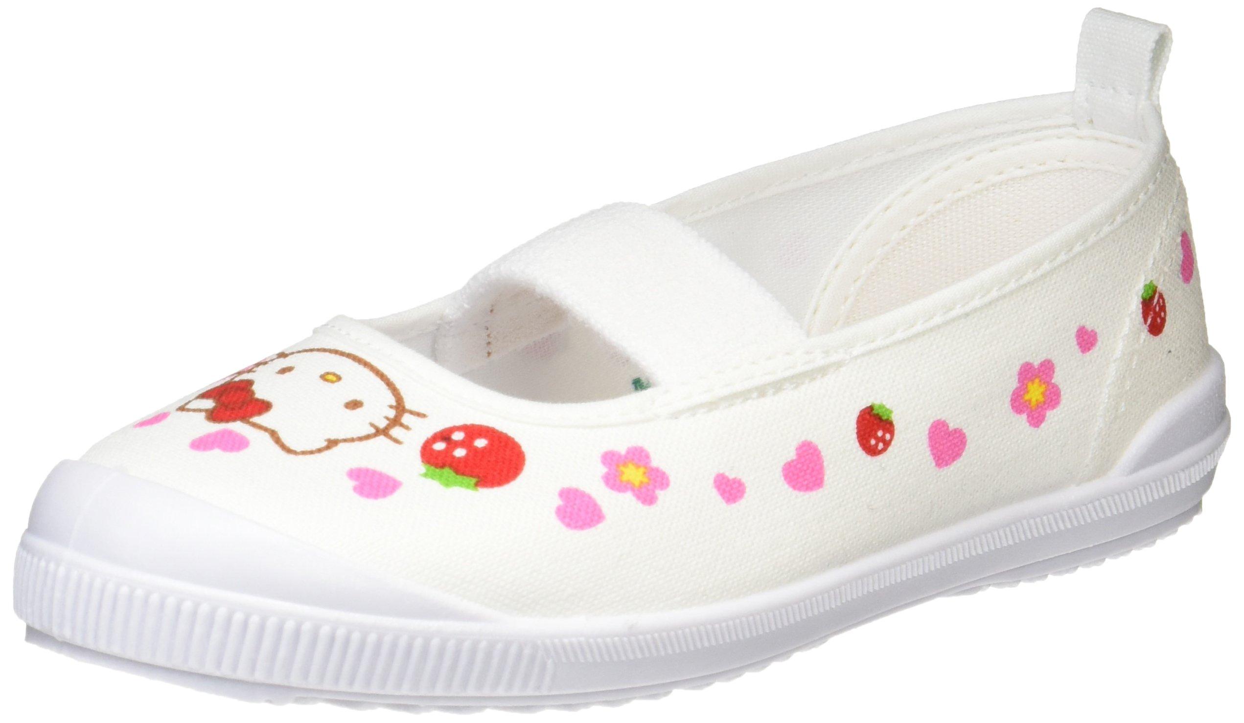 

Character Hello 2E [Asahi] Slippers, Kitty, S02, Girls, White, 18.0 cm, белый