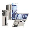 Suitable for Samsung Z Fold7 Mobile Phone Case Folding Screen Business Leather Card Bag Push Window Magnetic Suction Protection Case