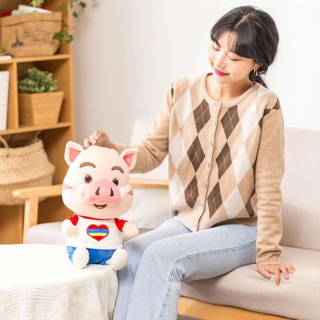 Piglet Plush Delightful Doll Cozy Crystal Velvet Stuffed Toy For All Ages