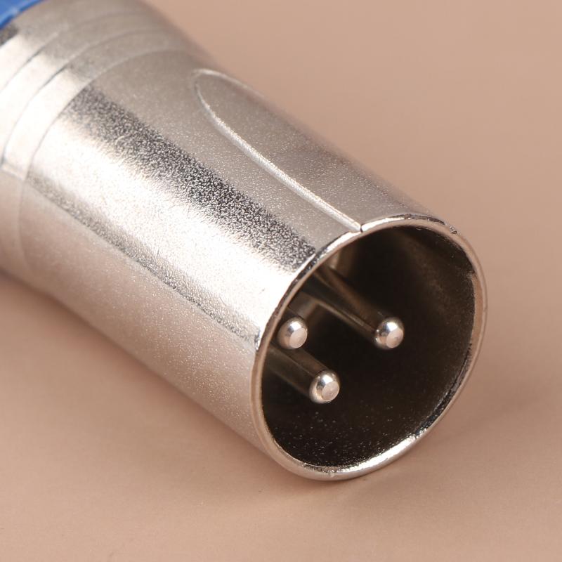 1Pc Pin Xlr Plug Jack Male / Female Microphone Connector Mic Adapter Xlr Cable Terminal Audio Wire Connector