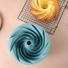 1pc Silicone Chiffon Cake Mold Savarin Cake Baking Tray Easy To Remove Mold Household Kitchen Tools