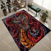 1PC Red Dragon Majestic, Fierce Carpet for Living Room Bedroom Sofa Home Decor Rus Non-slip Floor Mat Luxury Gift Multiple Sizes