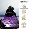 1pc. Cute Kuromi Design Blanket - Perfect for Home, Office, Outdoor Use, Gift Idea, Suitable for Al
