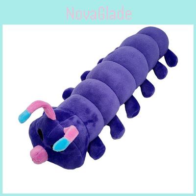 Luxurious 37cm Poppy Playtime Caterpillar Plush Toy Huggy Wuggy Purple Doll