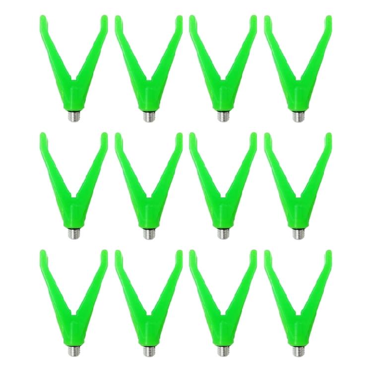 

12pcs Fishing Rod Bracket Replacement Carp Rod Stand Fishing Grip Grip Head Holder Carp Fishing Rod Rest Head