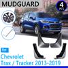 Mudguards Fit for Chevrolet Trax Tracker 2013~ 2014 2015 2016 2017 Car Accessories Mudflap Fender Auto Replacement