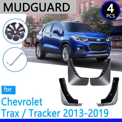 Mudguards Fit for Chevrolet Trax Tracker 2013~ 2014 2015 2016 2017 Car Accessories Mudflap Fender Auto Replacement