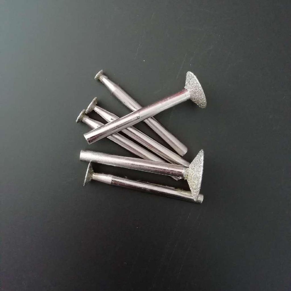 High-Quality Diamond-Coated 6mm Grinding Head for Stone, Glass, and Ceramic Polishing (Coarse Grit)