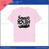The Unique Sonic Youth Retro Rock Tshirt Is a Fashionable and Trendy Streetwear for Casual Shortsleeved Cotton Men and Women