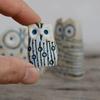 Three-Piece Owl Set, Lucky Owl Guardian, Animal Statue Gift, Interesting Owl Decoration, Bird Art Statue Home Decoration