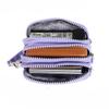 Waterproof Mini Nylon Coin Purse - Women's Zipper Wallet with Three Layers, Portable Card Holder & Headphone Bag for Girls
