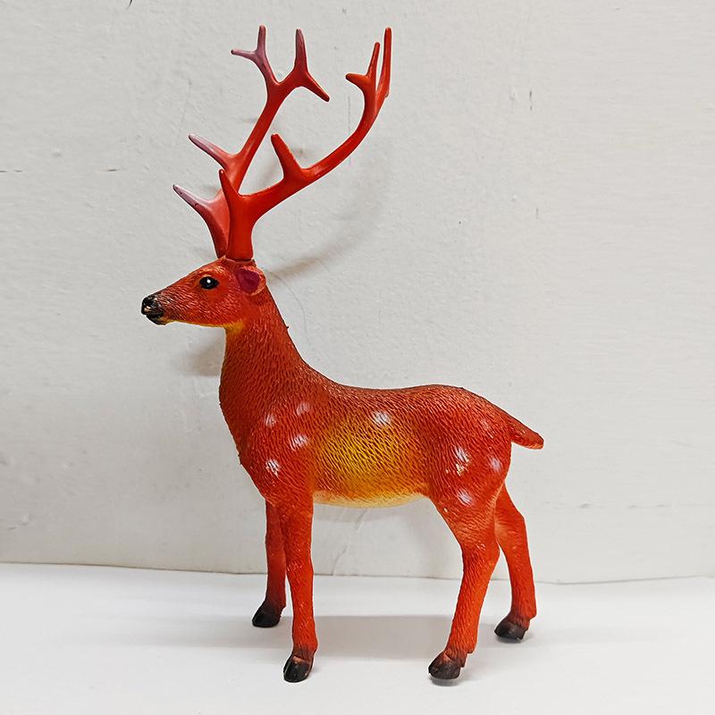 Creative Desktop Plum Blossom Deer Water Flow Rockery Ornament