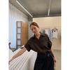 [/Summer Shangxin] Summer French Linen Short Sleeve Shirt Women's Loose Casual Commuter Shirt Women's S