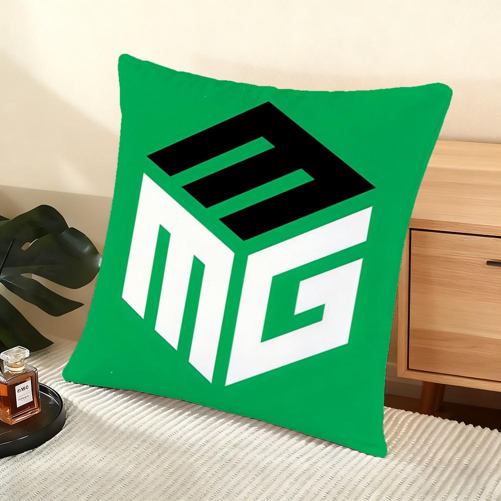 Brand M-Mmg Cushion Cover Soft Short Plush Pillow Cover Smooth Cozy Texture Aesthetic Cushion Case Home Decor