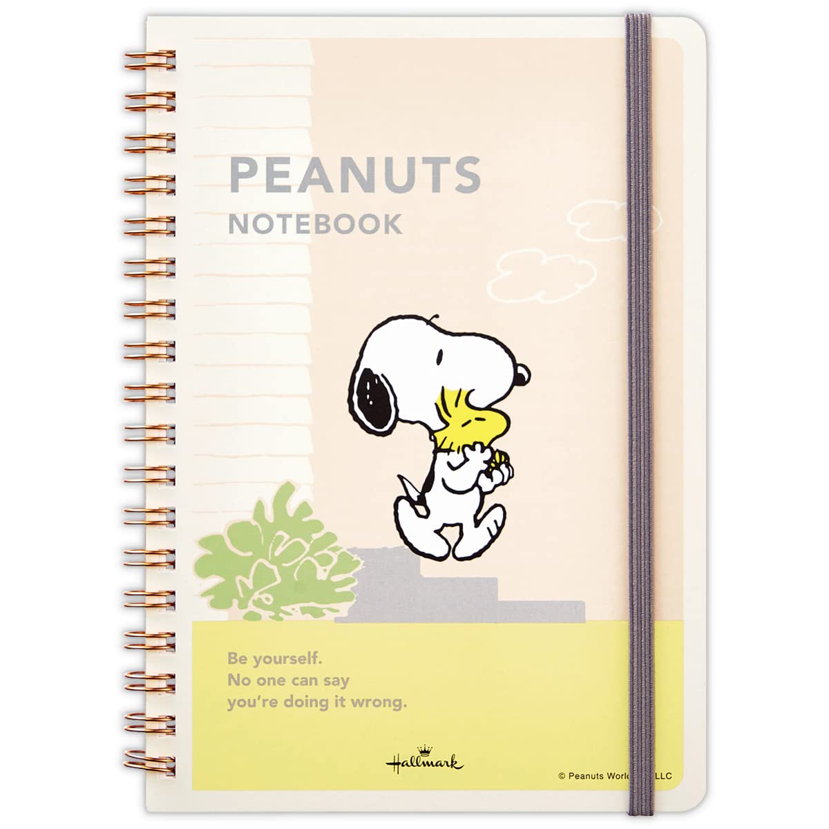 

Hallmark Hallmark Snoopy Note B6 Horizontal Ruled Yellow 812201