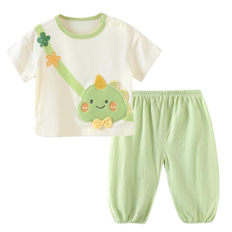 Youqi Baby Summer Cotton Outfit Set 80