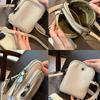 Soft Leather Crossbody Bag, Versatile Single-shoulder Women's Bag, Mini Women's Small Bag, Vertical Mobile Phone Bag for Women