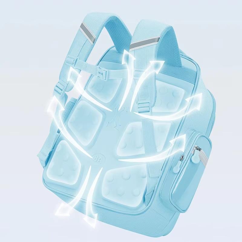Cute Cartoon Kids Large Capacity Backpack Set Kawaii Anime School Bag For Children
