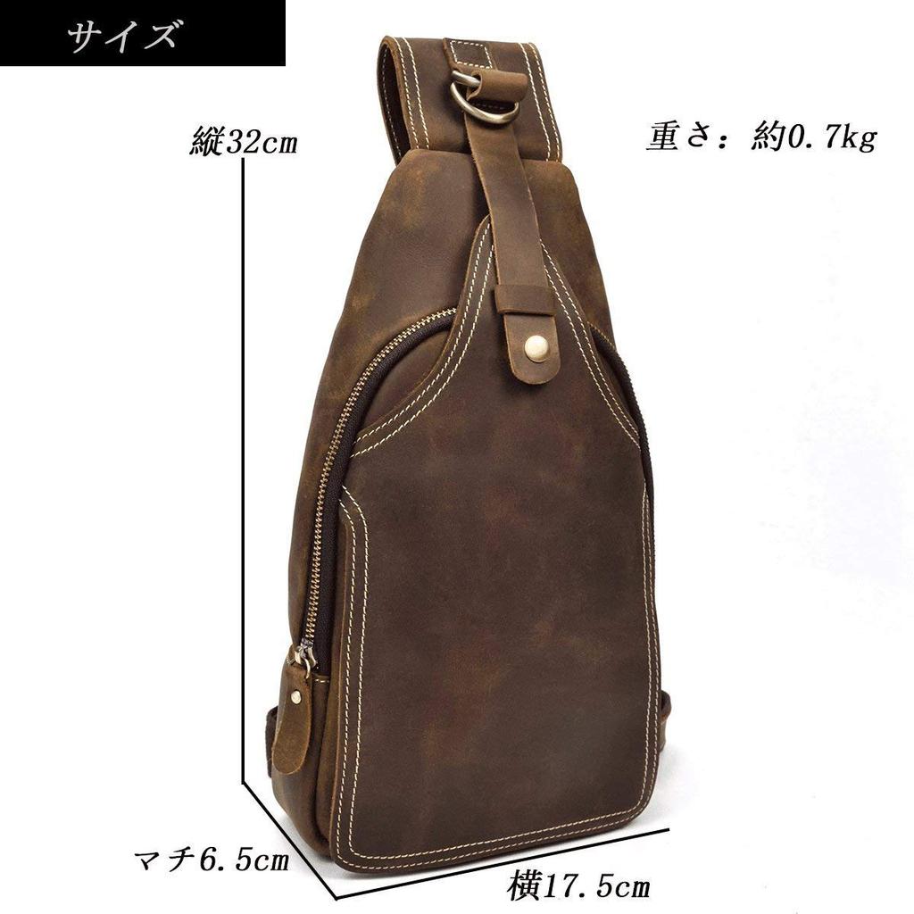 Luufan Genuine Leather iPad Mini Can Be Carried On Both Crossbody Bag Men's One-Shoulder Bag, Storage, Shoulders,