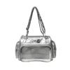 Japanese transparent pain bag big appetite new daily bar shoulder bag prefectural style versatile student handbag