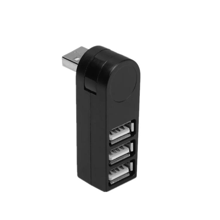 

3-Port High-Speed USB 2.0 Rotating Dock with Type-C Adapter