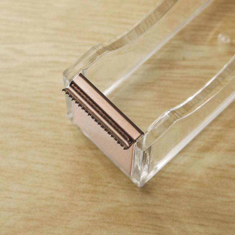 Acrylic Tape Dispenser Tape Dispenser Desk Office Desk Supplies Tape Holder Desktop Tape Dispenser Organier