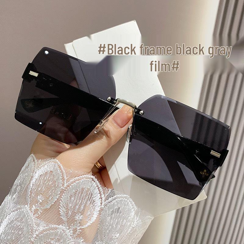 2024 Women's Designer UV Protection Sunglasses: High-End, Large Face Slimming, Summer Fashion