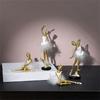 Elegante Ballerina Statue Harze Ballerinen Mädchen Dame Figur Ornament für Wohnzimmer Schlafzimmer Tischdekoration