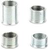 5-teiliges Zündkerzengewinde-Reparaturset, Zündkerzenhalter mit Gewinde und 4 Zündkerzeneinsätzen zur Reparatur von 14-mm-Zündkerzen