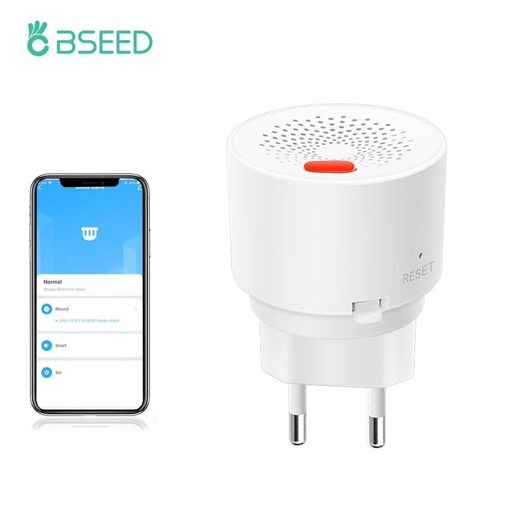 Bseed Zigbee Natural Gas Sensor Combustible Household Smart LPG Gas Alarm Detector Leakage Sensor Fire Safety Smart Home