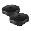 TOYMYTOY 2-Piece Pressure Cooker Knob, Pressure Cooker Valve, Pressure Cooker Lid Knob, Pressure Cooker Grip, Pot Lid Cover Grip, Pot Cover Handle, Pr