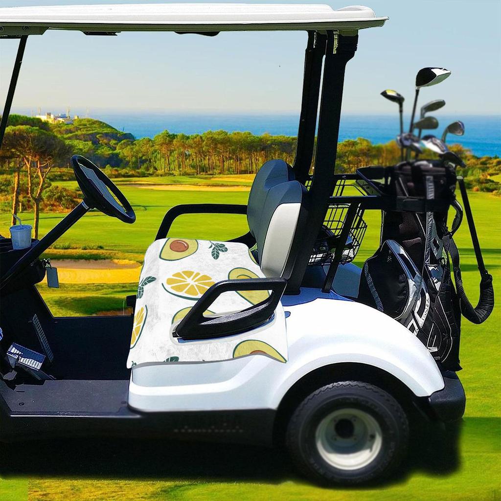 Přikrývka na sedadlo golfového vozíku, ručník, snadná instalace, pohodlná, lehká na cestování, sport