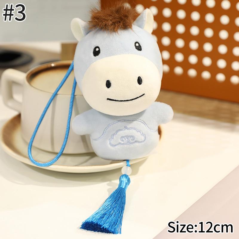 Horse Statues Figure Desk Ornament Christmas New Year Home Office Decoration Spring Festival Decoration Party Gift Horse Favors