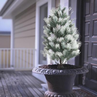 Artificial Tree Fake To Install Plant Greenery for Walkway Patio Front Porch Pathway Indoor