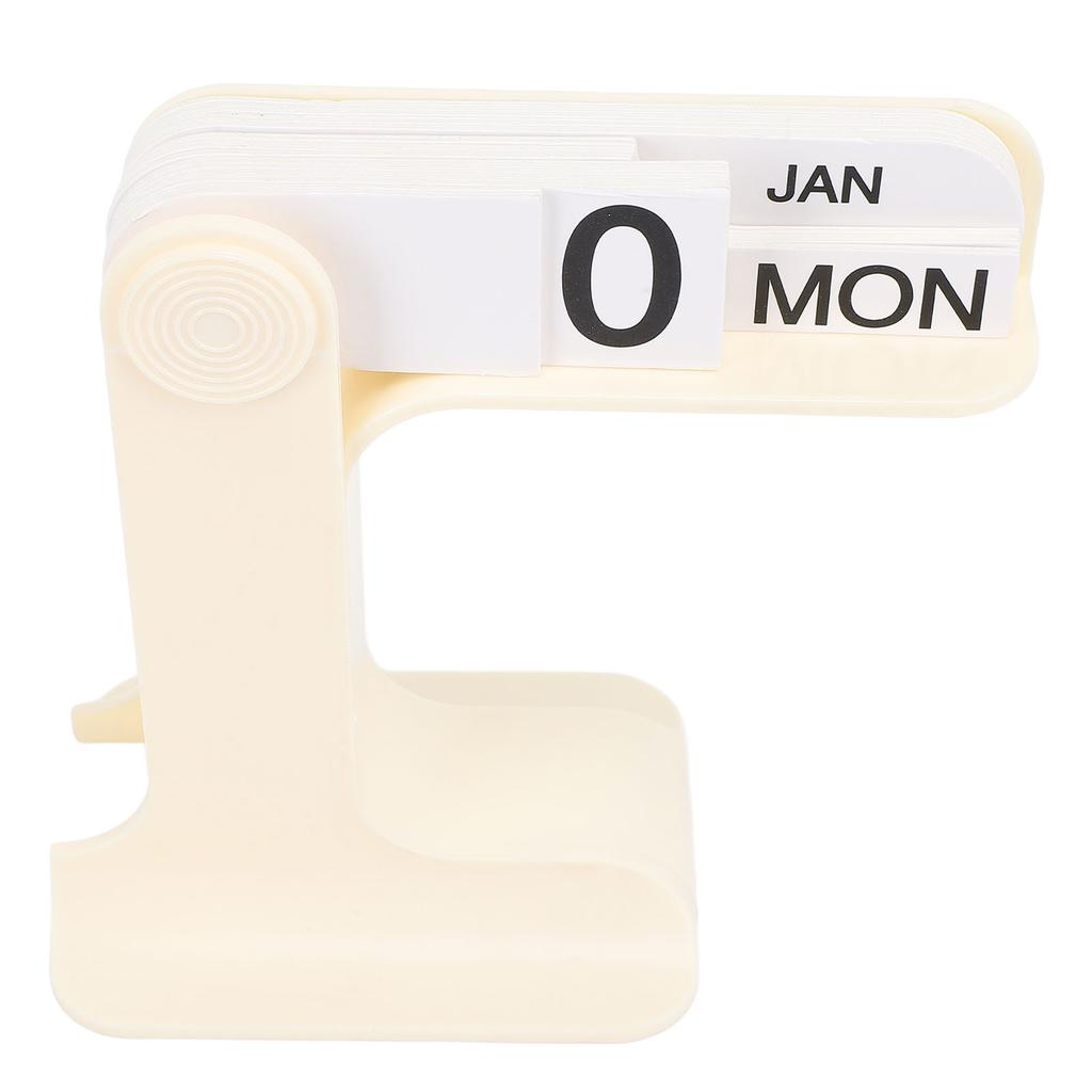 Flipping Simple Calendar Desktop Decoration Stress Relief Ornament Month Date and Day Boards Flip