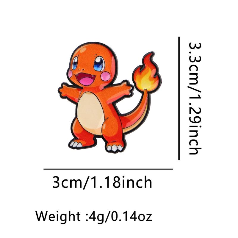 Cute Anime Monster Enamel Pin Cool Duck Turte Brooch Pines Lapel Pins Badge On Backpack Costume Accessories Jewelry Friends Gift