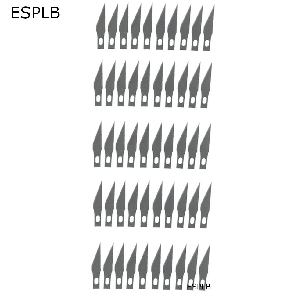 

50/100 шт. #11 лезвия для скальпеля из нержавеющей стали для гравировки по металлу, для резьбы по дереву, сменные лезвия для поделок