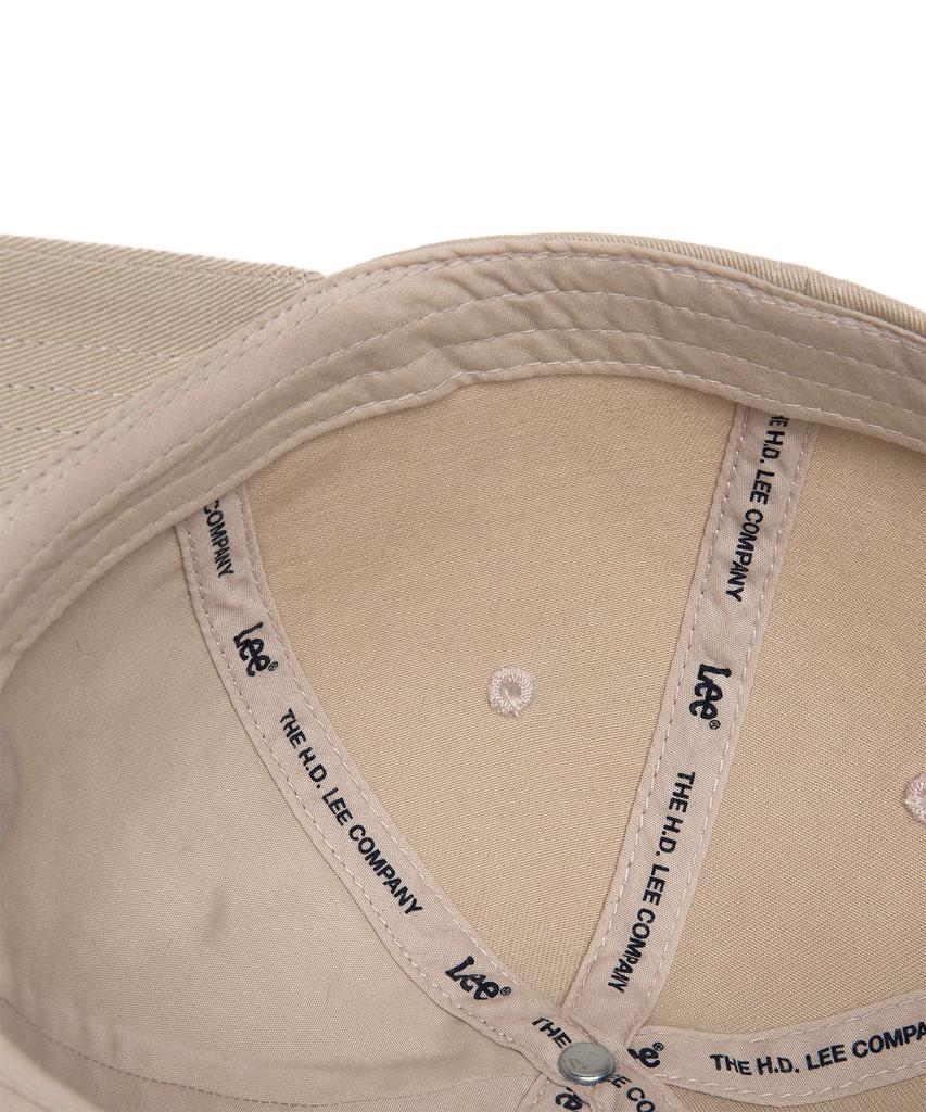 LEE Vintage Logo Cotton Ball Cap Beige