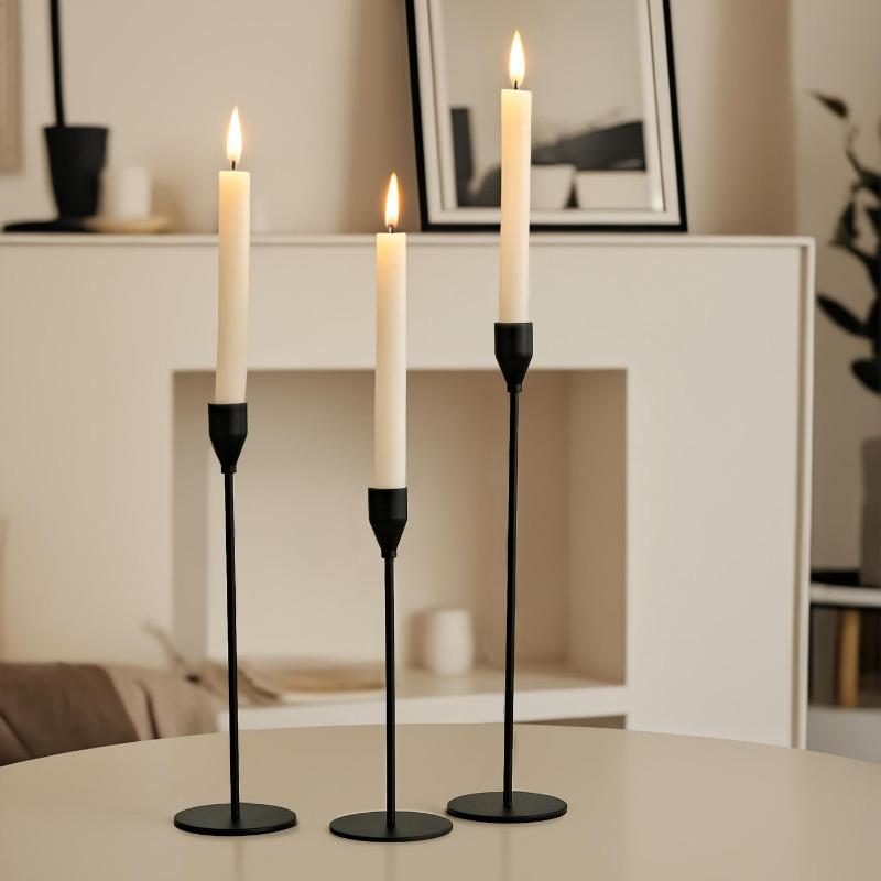 Eisenleuchter KerzenständerKerzenlicht-Dinner HochzeitsrequisitenZubehör Aluminiumlegierung Kerzenständer