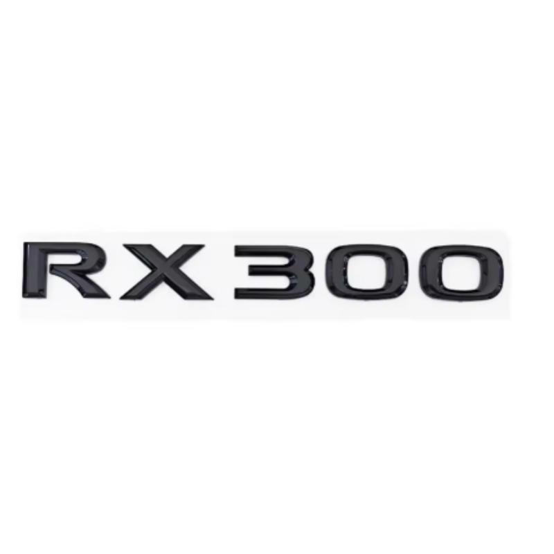 3D ABS Logo For Lexus GX470 LX570 LX600 RX350 RX300 Emblem Number Letters Sticker Car Trunk Badge Adhesive Decal Accessories AEM1