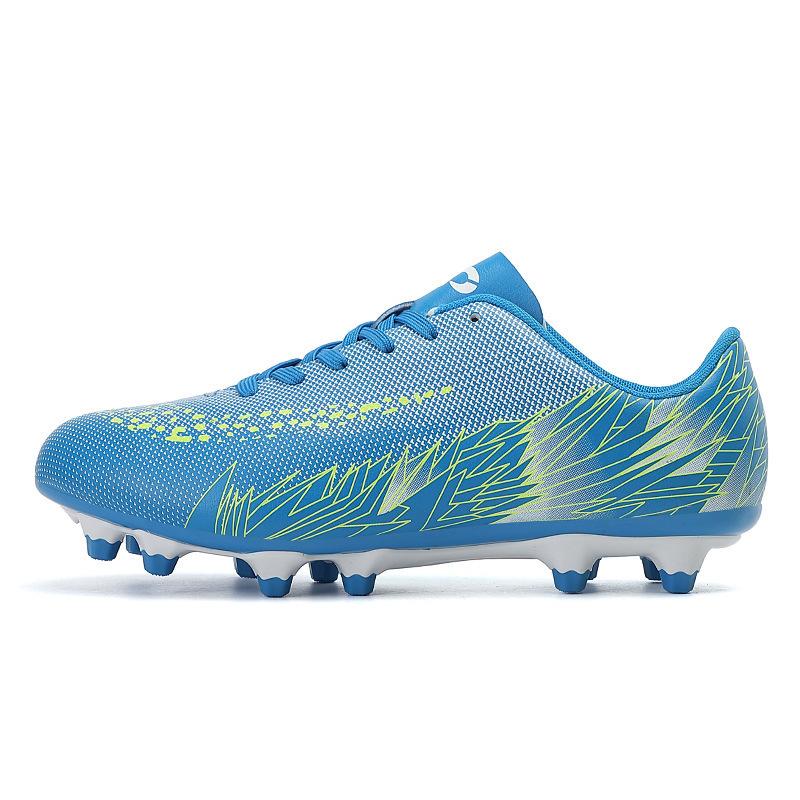 New Spring and Summer Low-top Football Shoes Fashion Long Nail Sneakers Nail Shoes Front Lace-up Running Shoes Grass Shoes