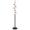 Vidaxl Standing Coat Rack, Black, 177 Cm, Painted Iron