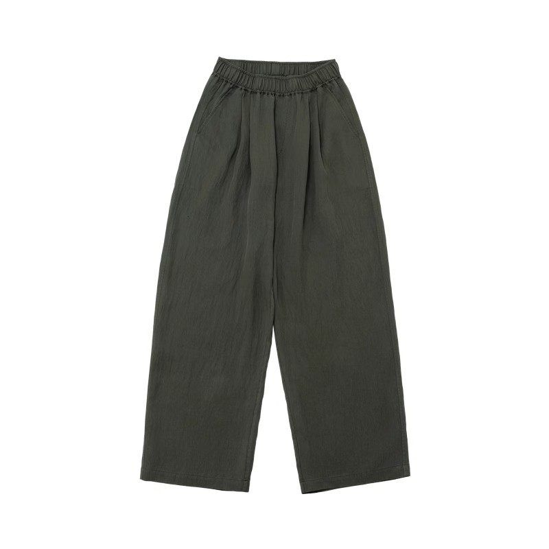 

[Тенсел Лиоцелл] Легкий костюм Bodydream для мужчин, Повседневный костюм для поездок на работу, Драпированный пиджак/Брюки Dark Green Pants M(60-75kg)